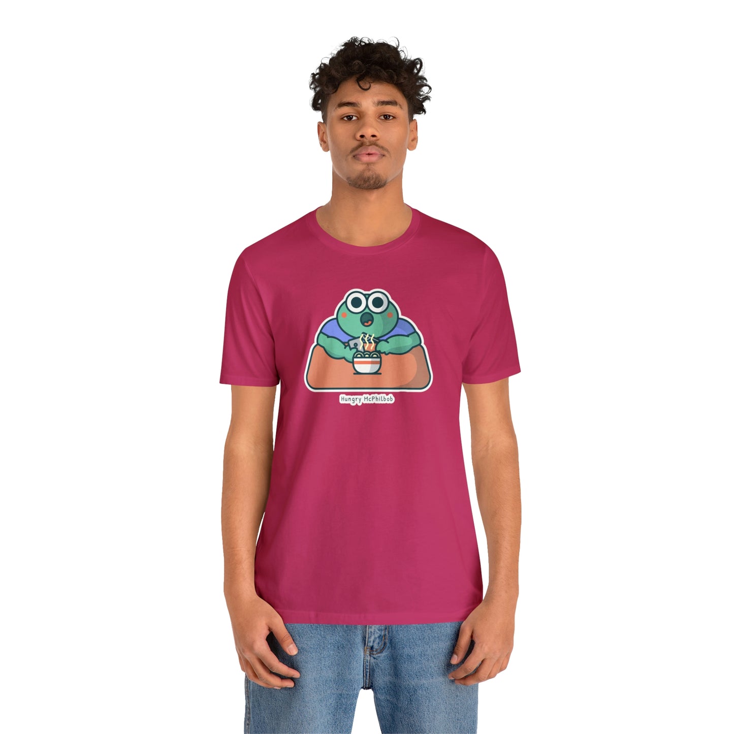 Hungry McPhilbob Unisex Jersey Short Sleeve Tee