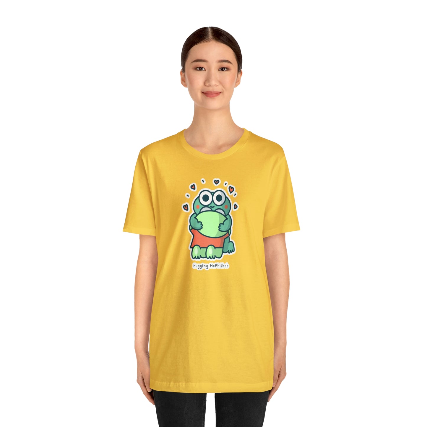 Hugging McPhilbob Unisex Jersey Short Sleeve Tee