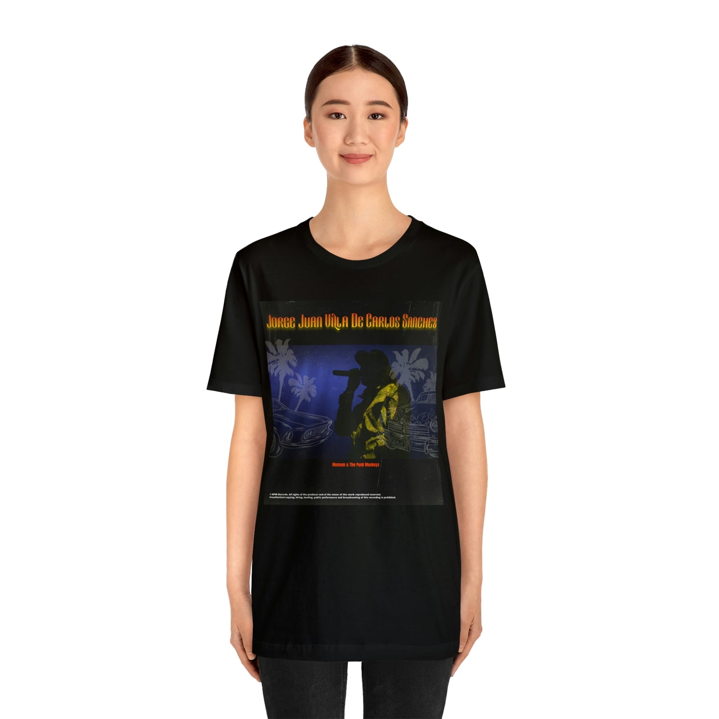 Jorge Juan Villa De Carlos Sanchez Unisex Jersey Short Sleeve Tee