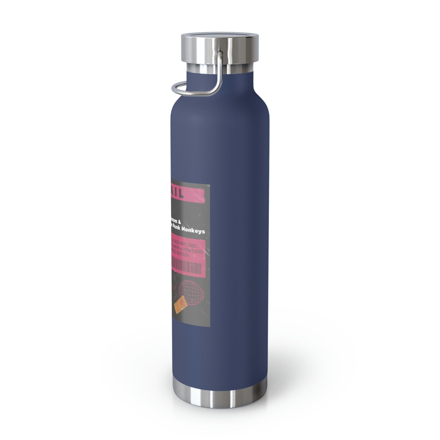 Abisnail 22oz Vacuum Insulated Bottle