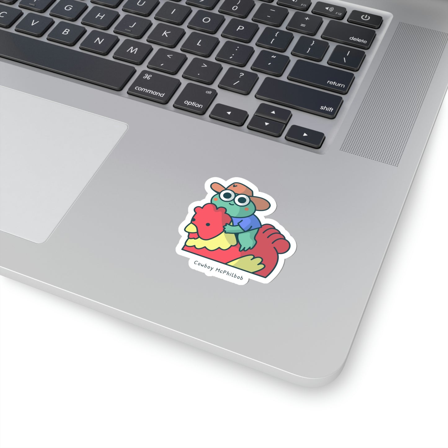 Cowboy McPhilbob Kiss-Cut Stickers