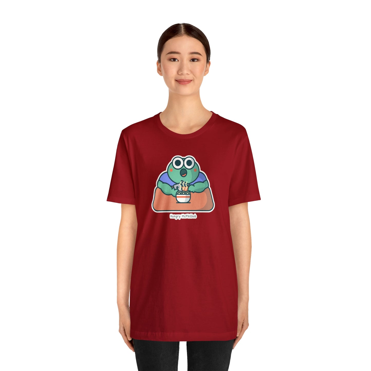 Hungry McPhilbob Unisex Jersey Short Sleeve Tee