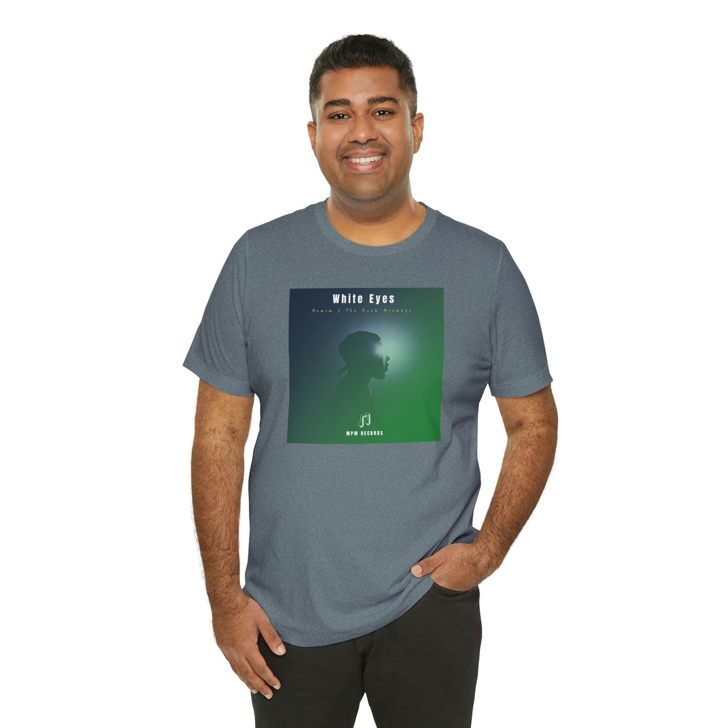 White Eyes Unisex Jersey Short Sleeve Tee