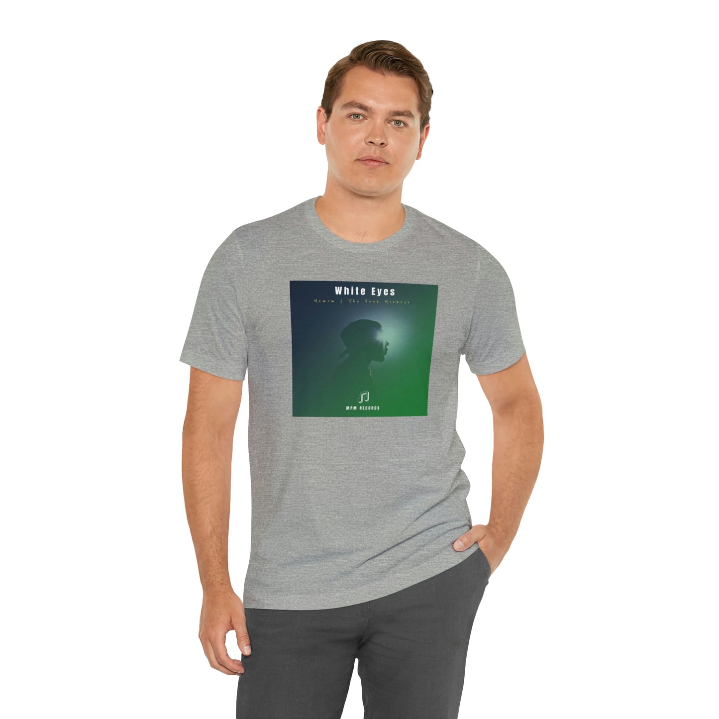 White Eyes Unisex Jersey Short Sleeve Tee
