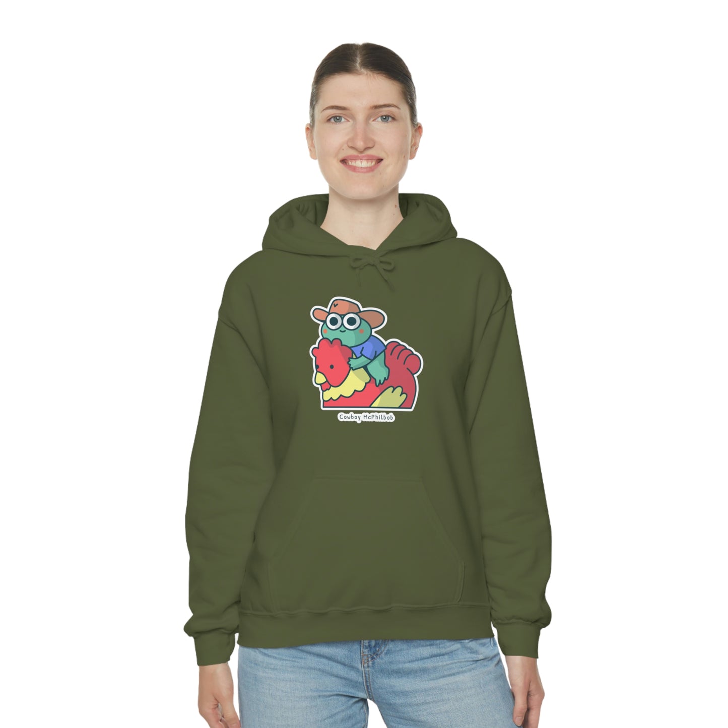 Cowboy McPhilbob Unisex Heavy Blend™ Hooded Sweatshirt