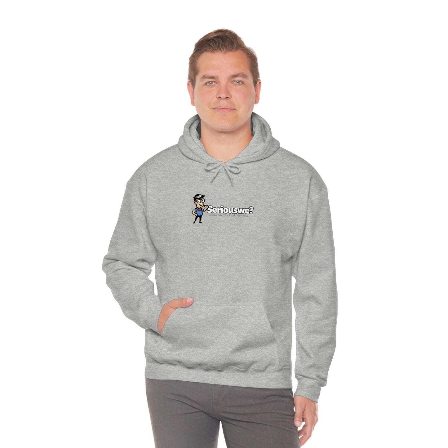 Seriouswe? Unisex Heavy Blend™ Hooded Sweatshirt
