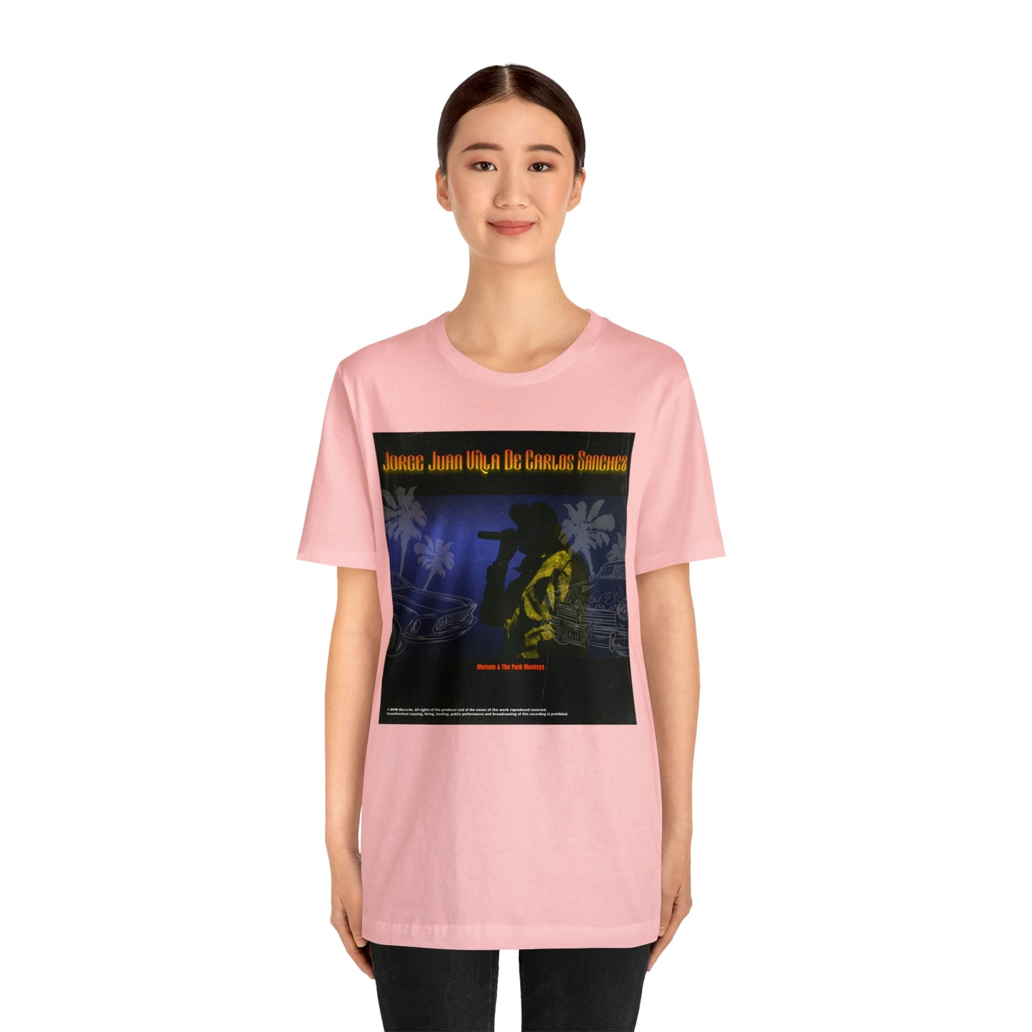Jorge Juan Villa De Carlos Sanchez Unisex Jersey Short Sleeve Tee