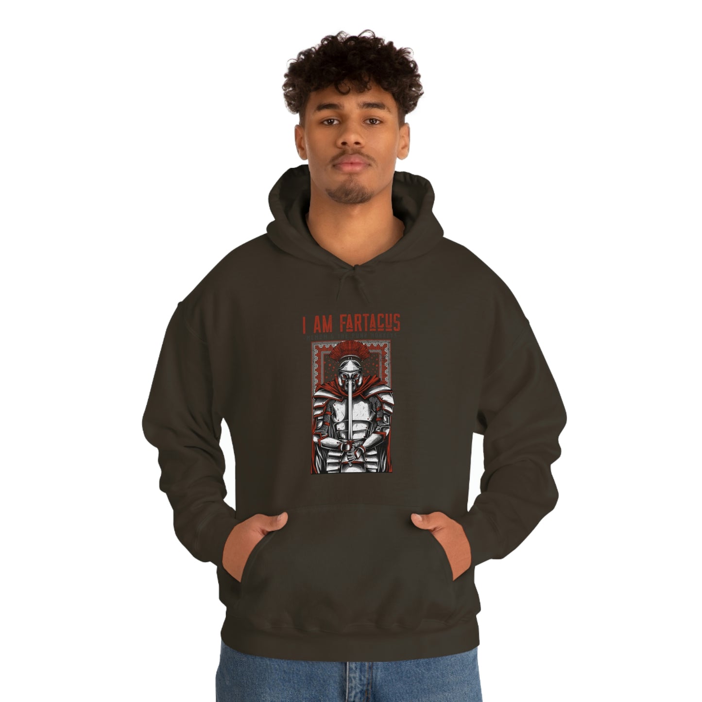 I AM FARTACUS Unisex Heavy Blend™ Hooded Sweatshirt