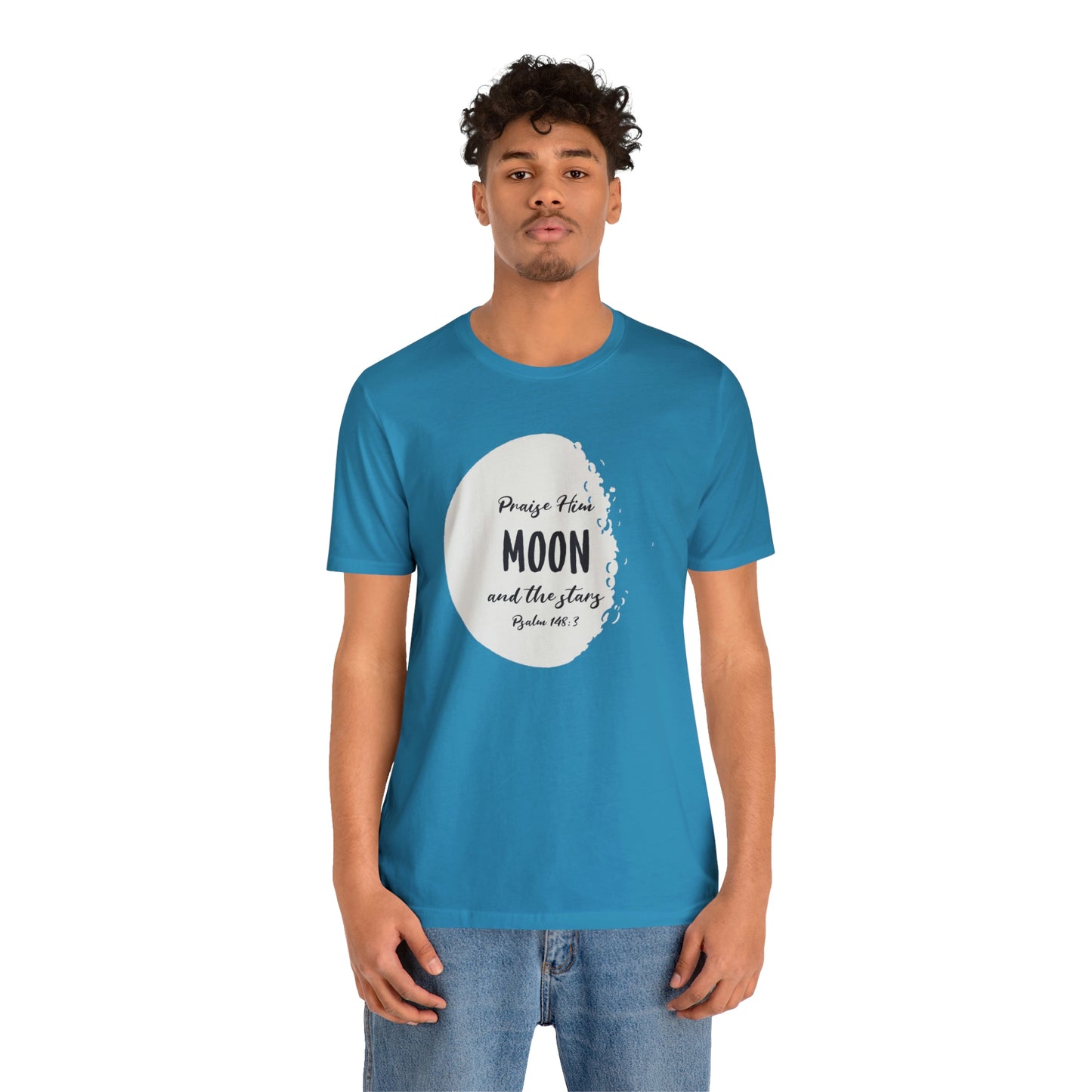 The Moon Unisex Jersey Short Sleeve Tee