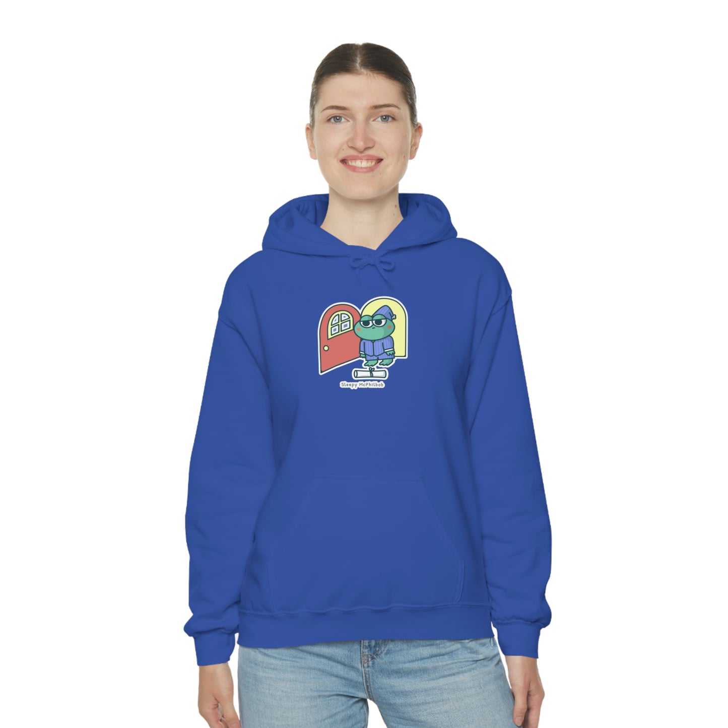 Sleepy McPhilbob Unisex Heavy Blend™ Hooded Sweatshirt