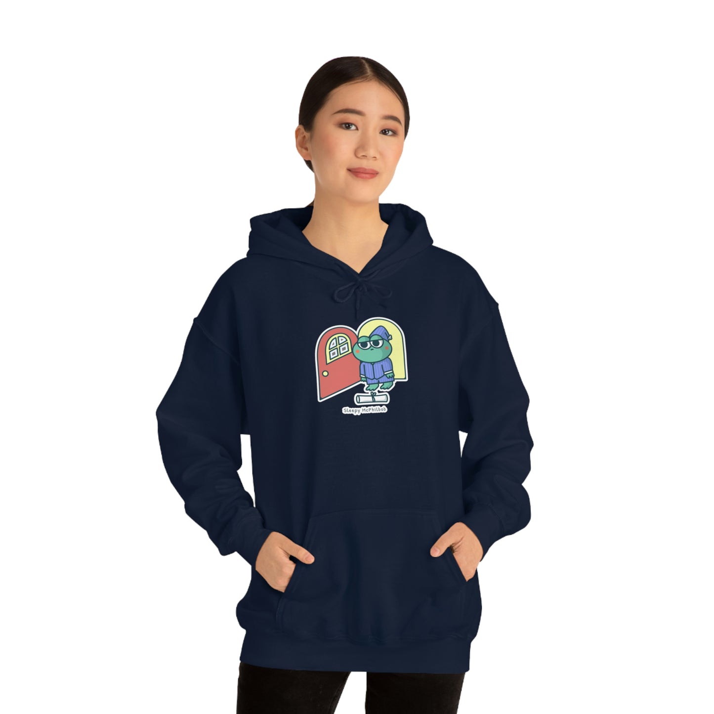 Sleepy McPhilbob Unisex Heavy Blend™ Hooded Sweatshirt