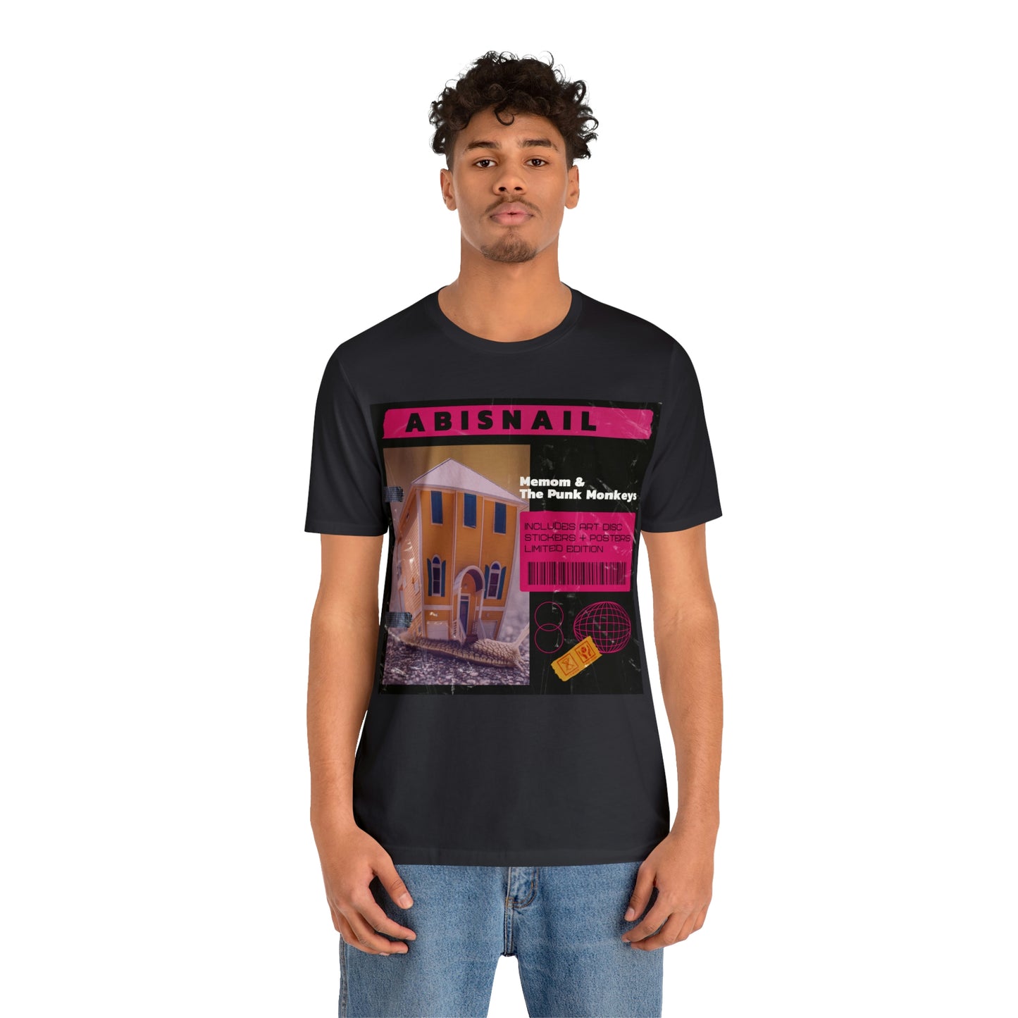 Abisnail Unisex Jersey Short Sleeve Tee