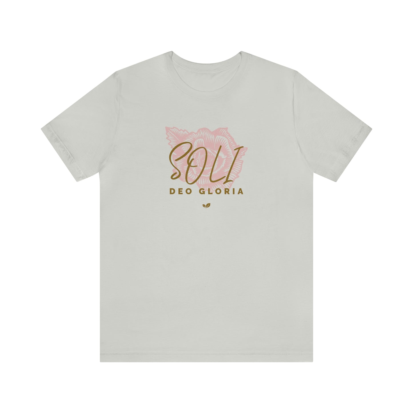 Soli Deo Gloria Rose Unisex Jersey Short Sleeve Tee