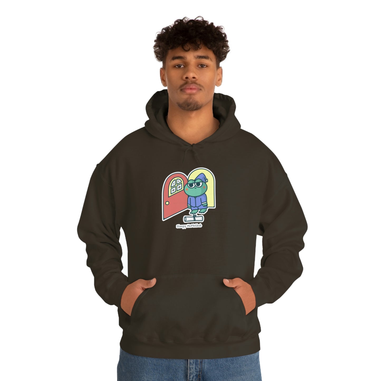 Sleepy McPhilbob Unisex Heavy Blend™ Hooded Sweatshirt
