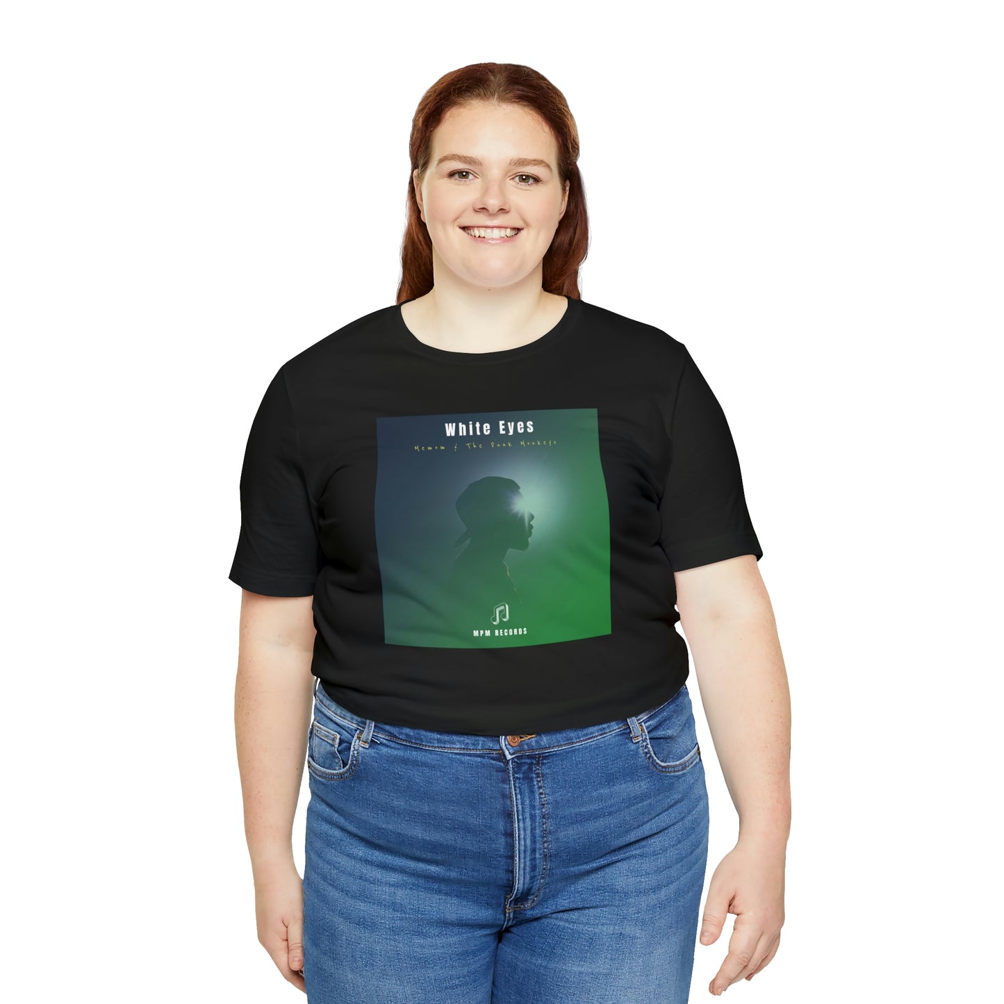 White Eyes Unisex Jersey Short Sleeve Tee