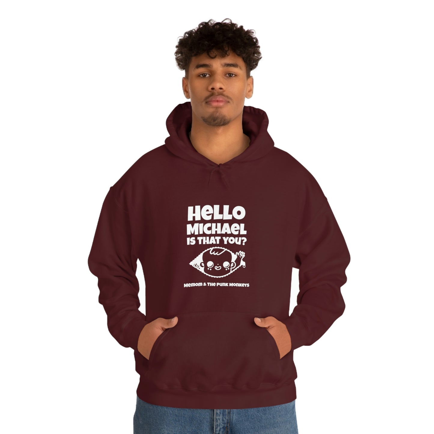 Hello Michael Is That You? Unisex Heavy Blend™ Hooded Sweatshirt