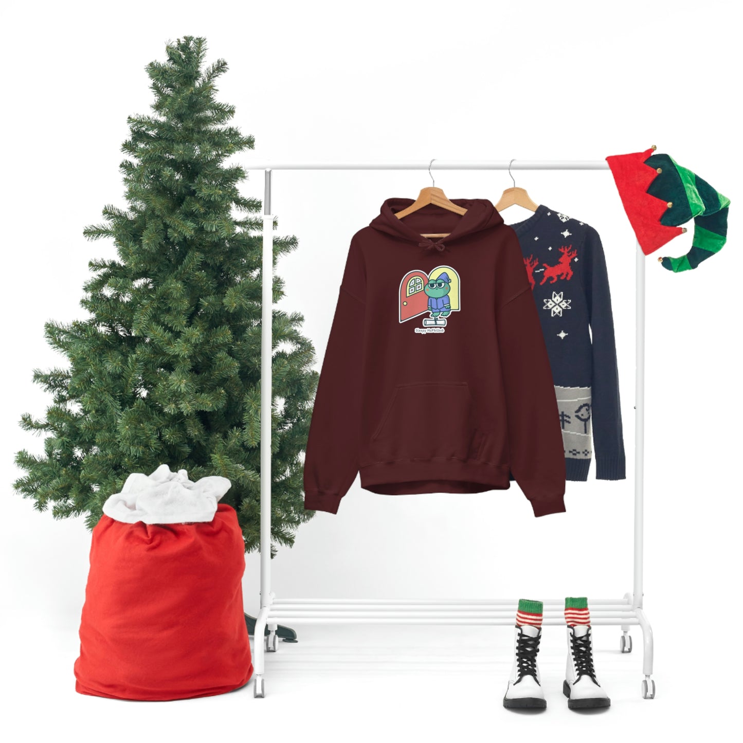 Sleepy McPhilbob Unisex Heavy Blend™ Hooded Sweatshirt