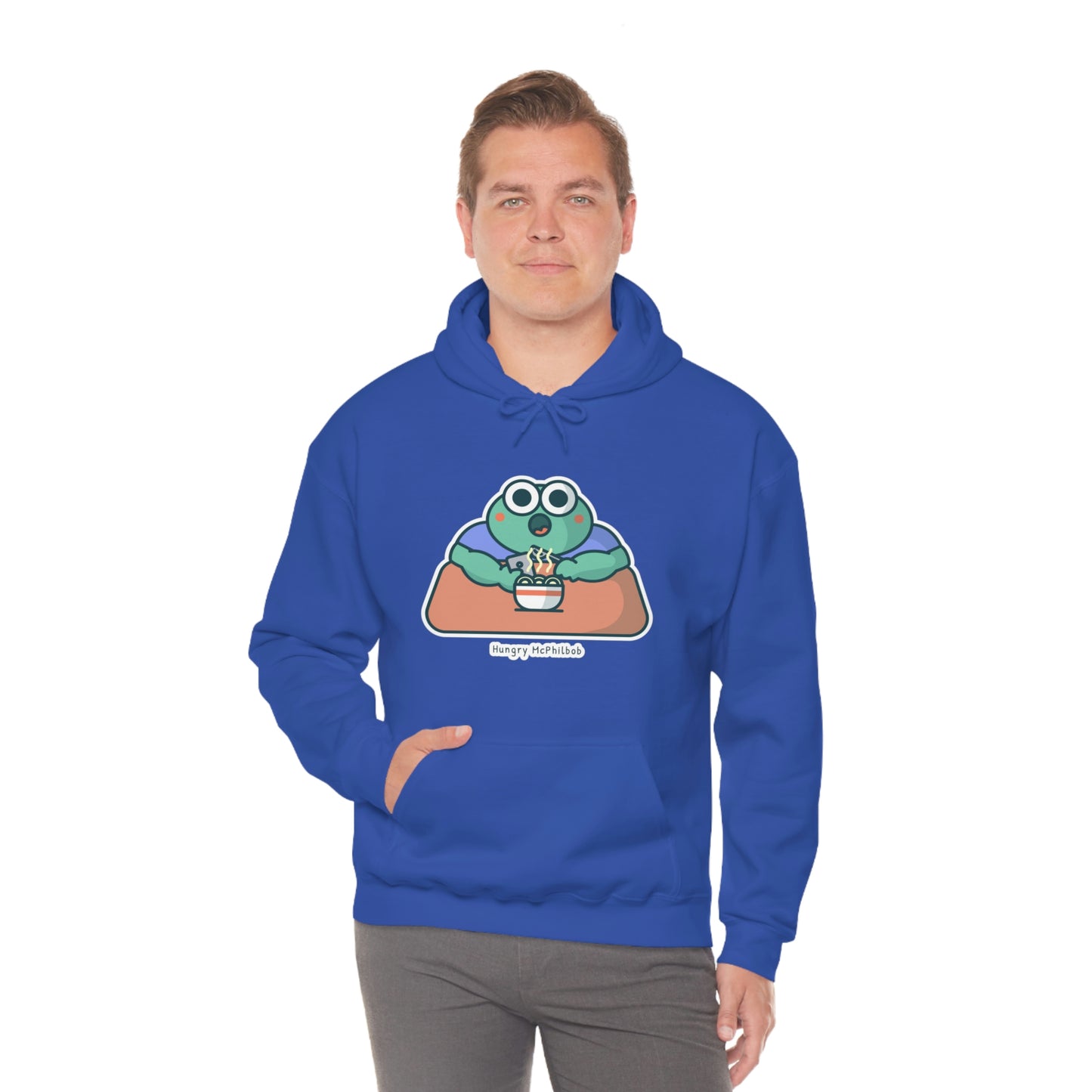 Hungry McPhilbob Unisex Heavy Blend™ Hooded Sweatshirt