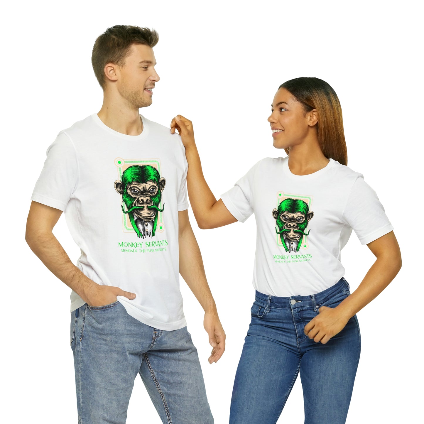 Monkey Servants Unisex Jersey Short Sleeve Tee