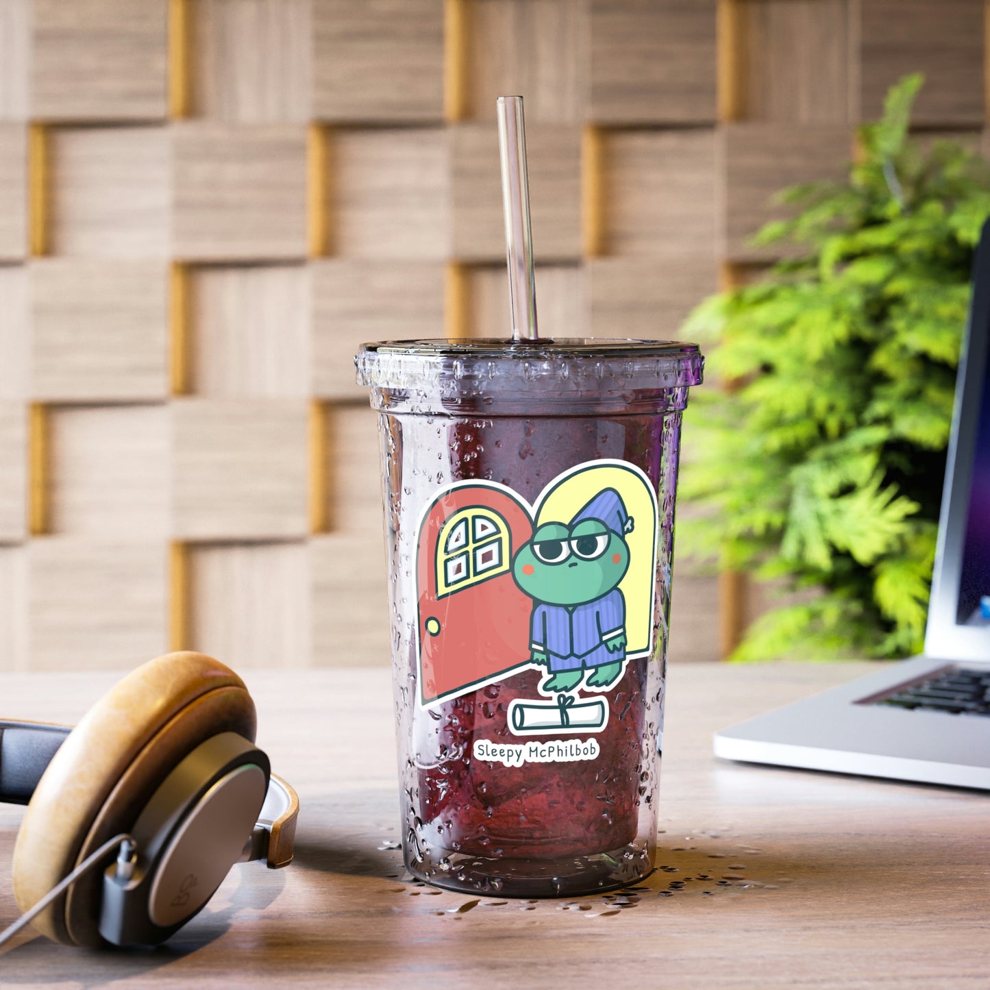 Sleepy McPhilbob Suave Acrylic Cup