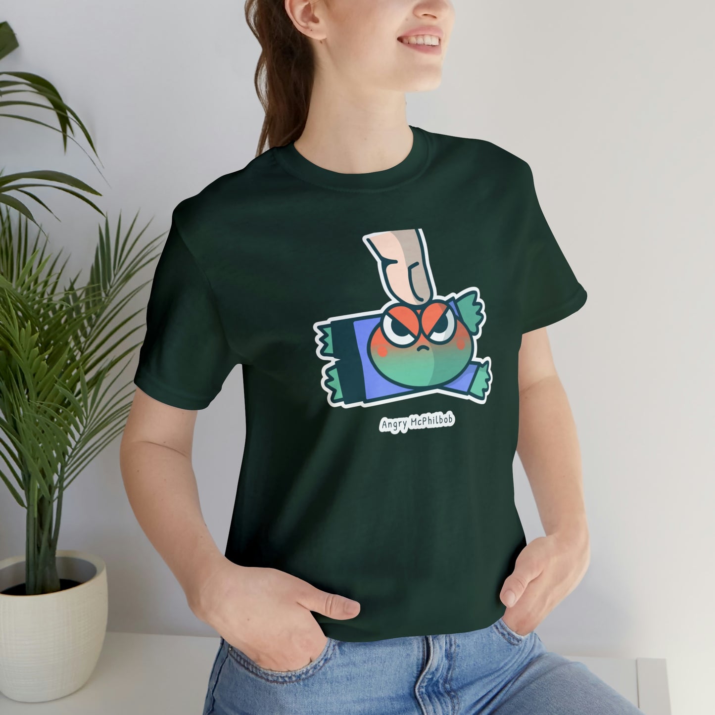 Angry McPhilbob Unisex Jersey Short Sleeve Tee