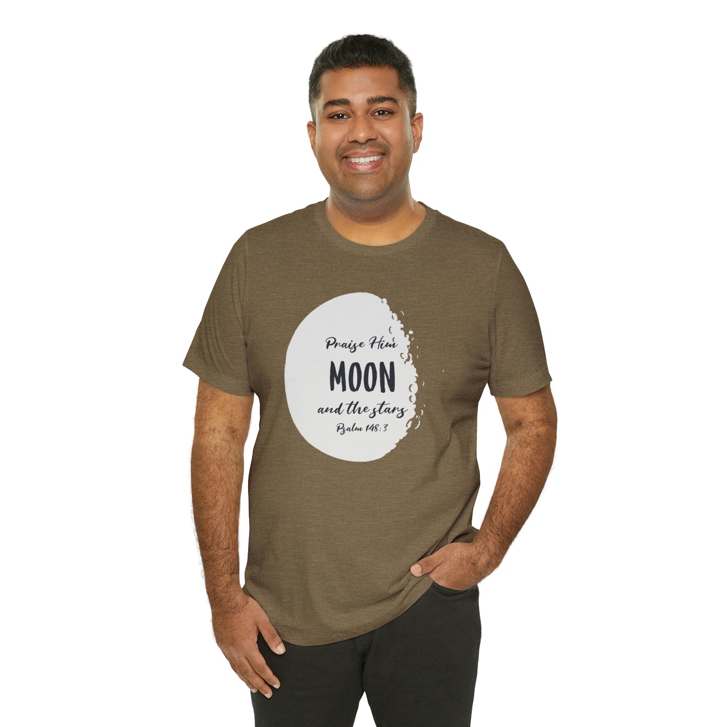 The Moon Unisex Jersey Short Sleeve Tee