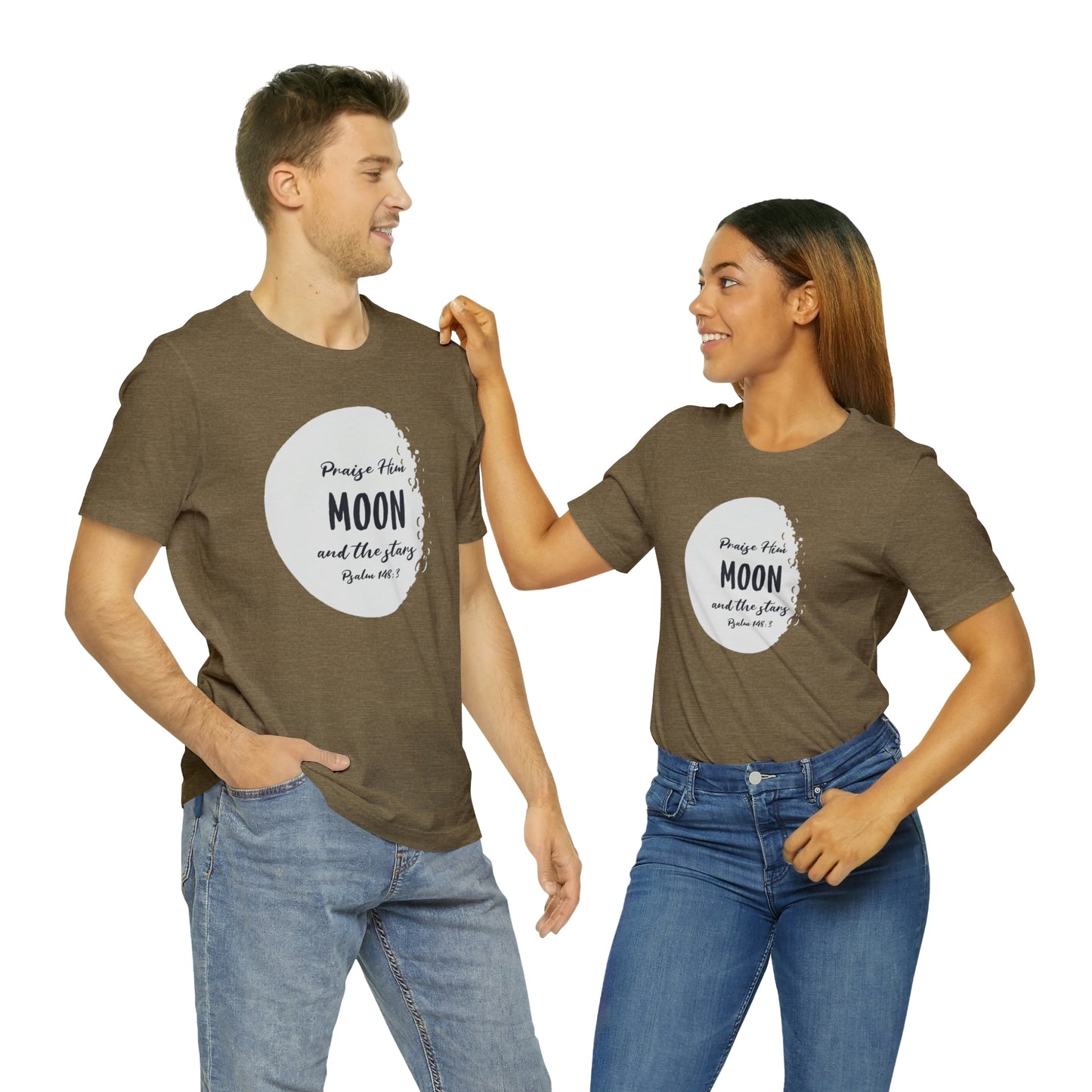 The Moon Unisex Jersey Short Sleeve Tee