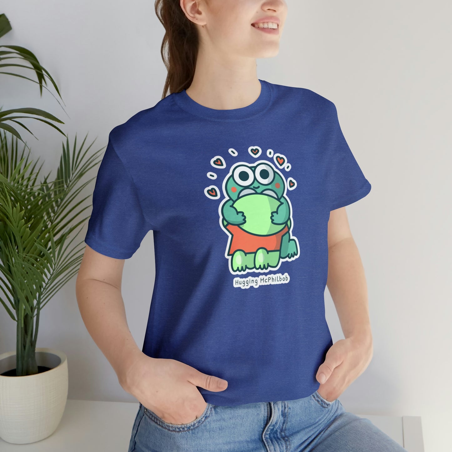 Hugging McPhilbob Unisex Jersey Short Sleeve Tee