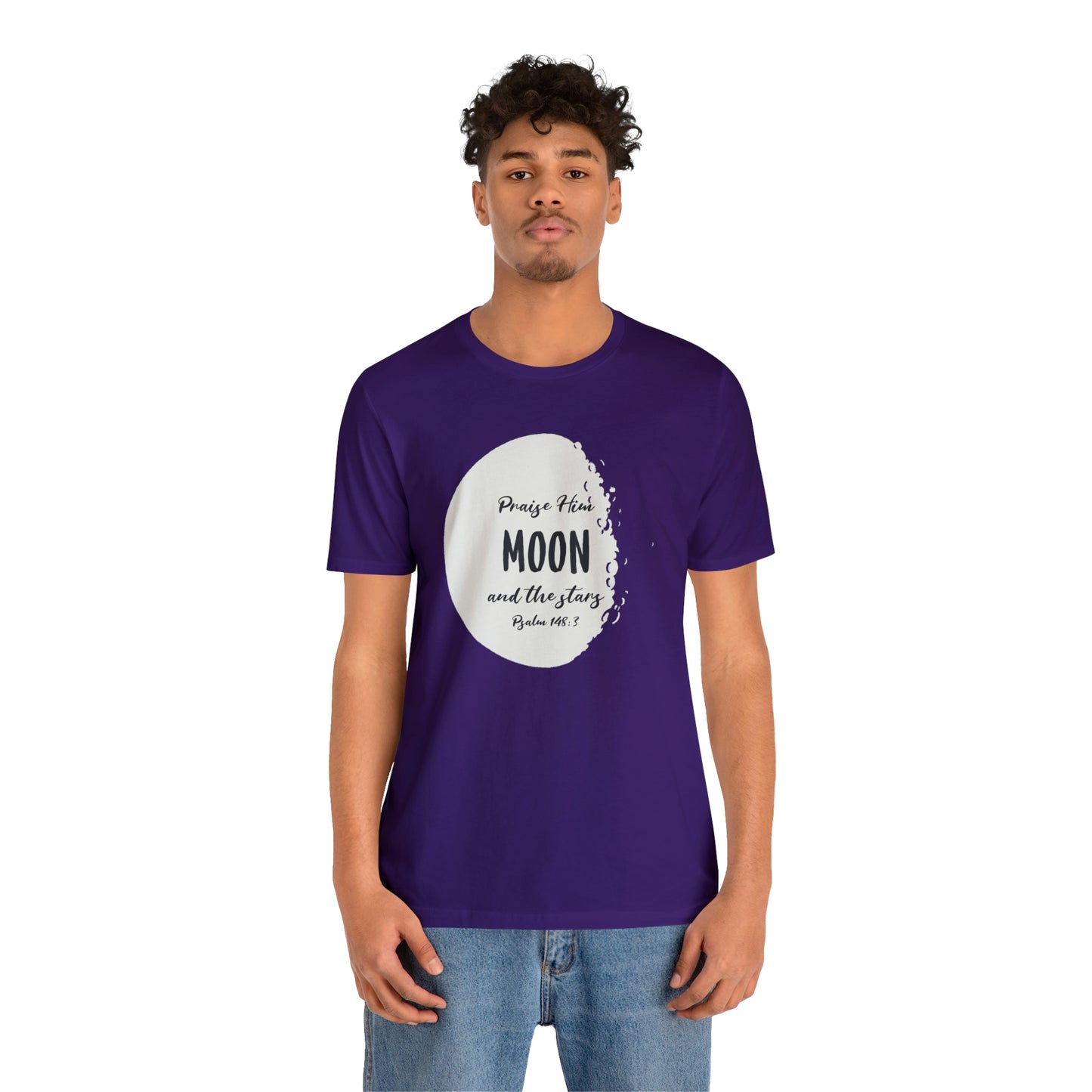 The Moon Unisex Jersey Short Sleeve Tee