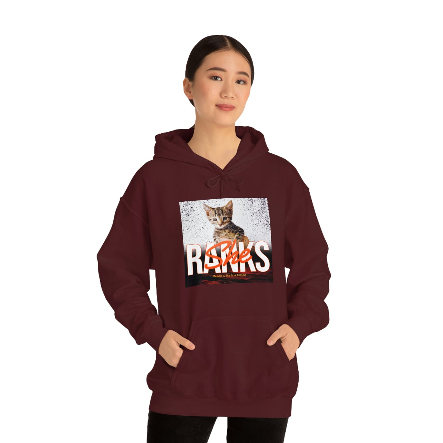 She Ranks Unisex Heavy Blend™ Hooded Sweatshirt