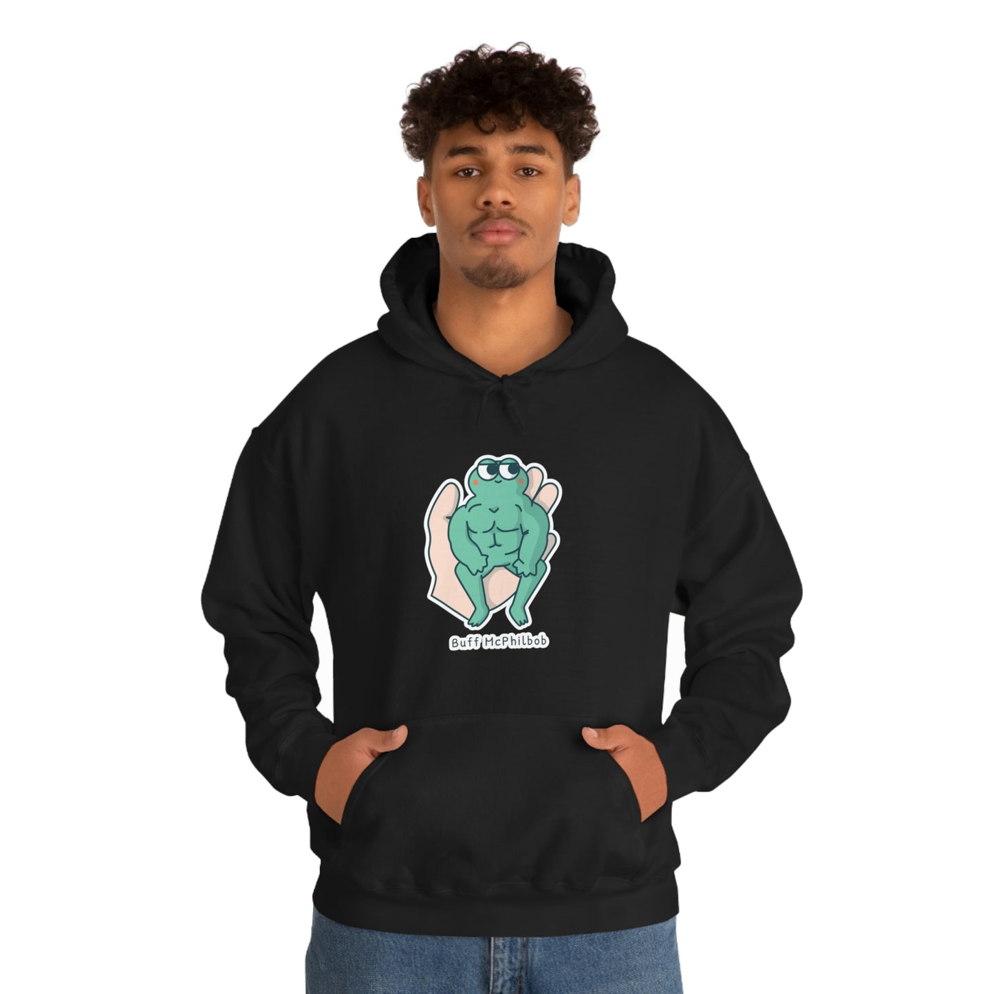 Buff McPhilbob Unisex Heavy Blend™ Hooded Sweatshirt