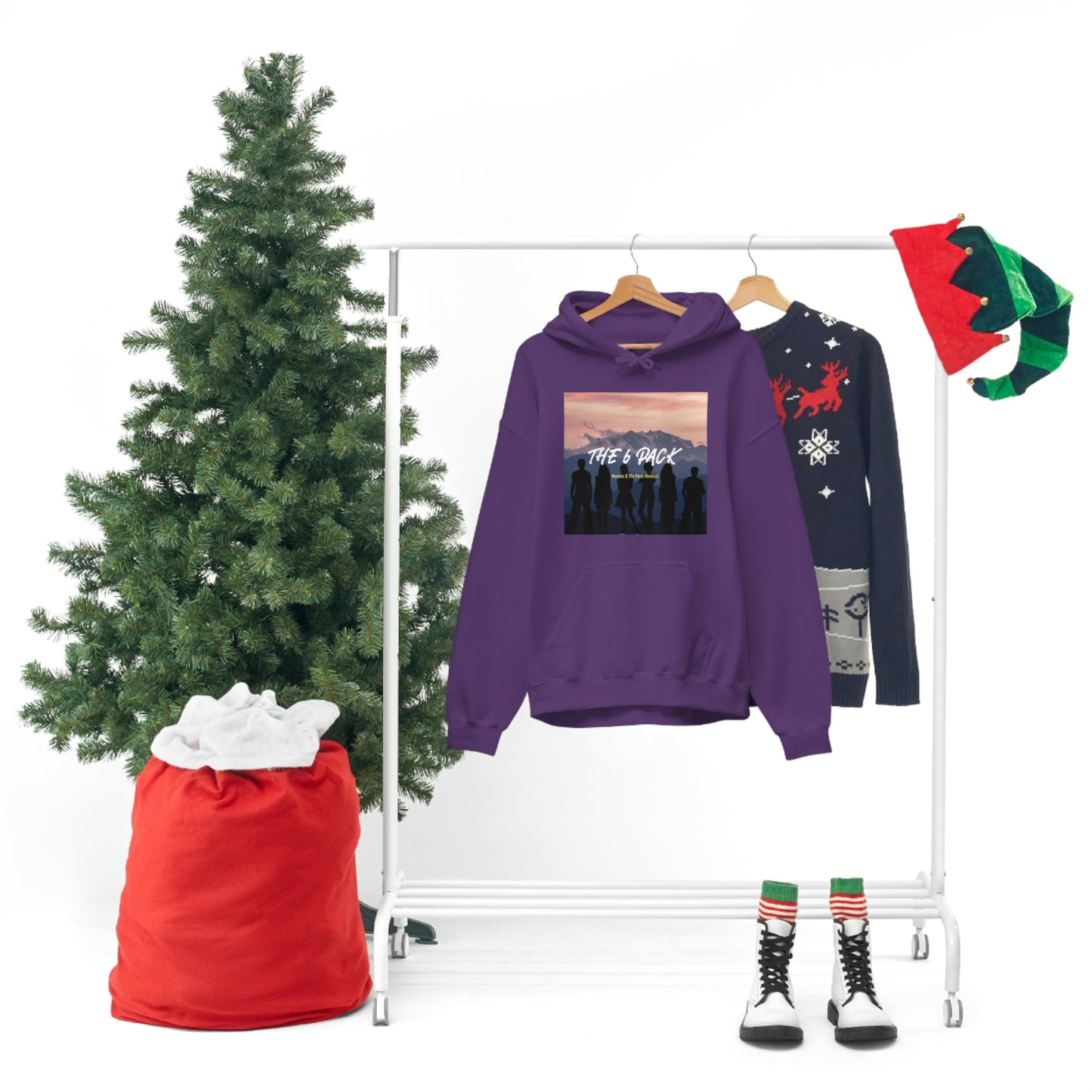The 6 Pack Unisex Heavy Blend™ Hooded Sweatshirt