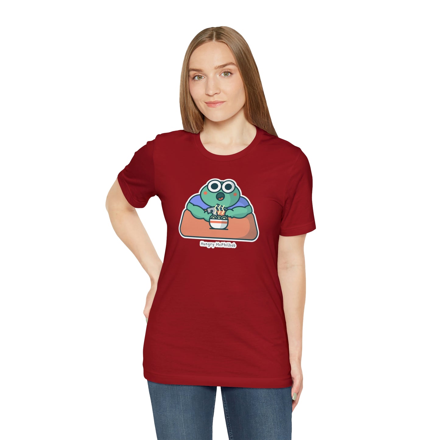 Hungry McPhilbob Unisex Jersey Short Sleeve Tee
