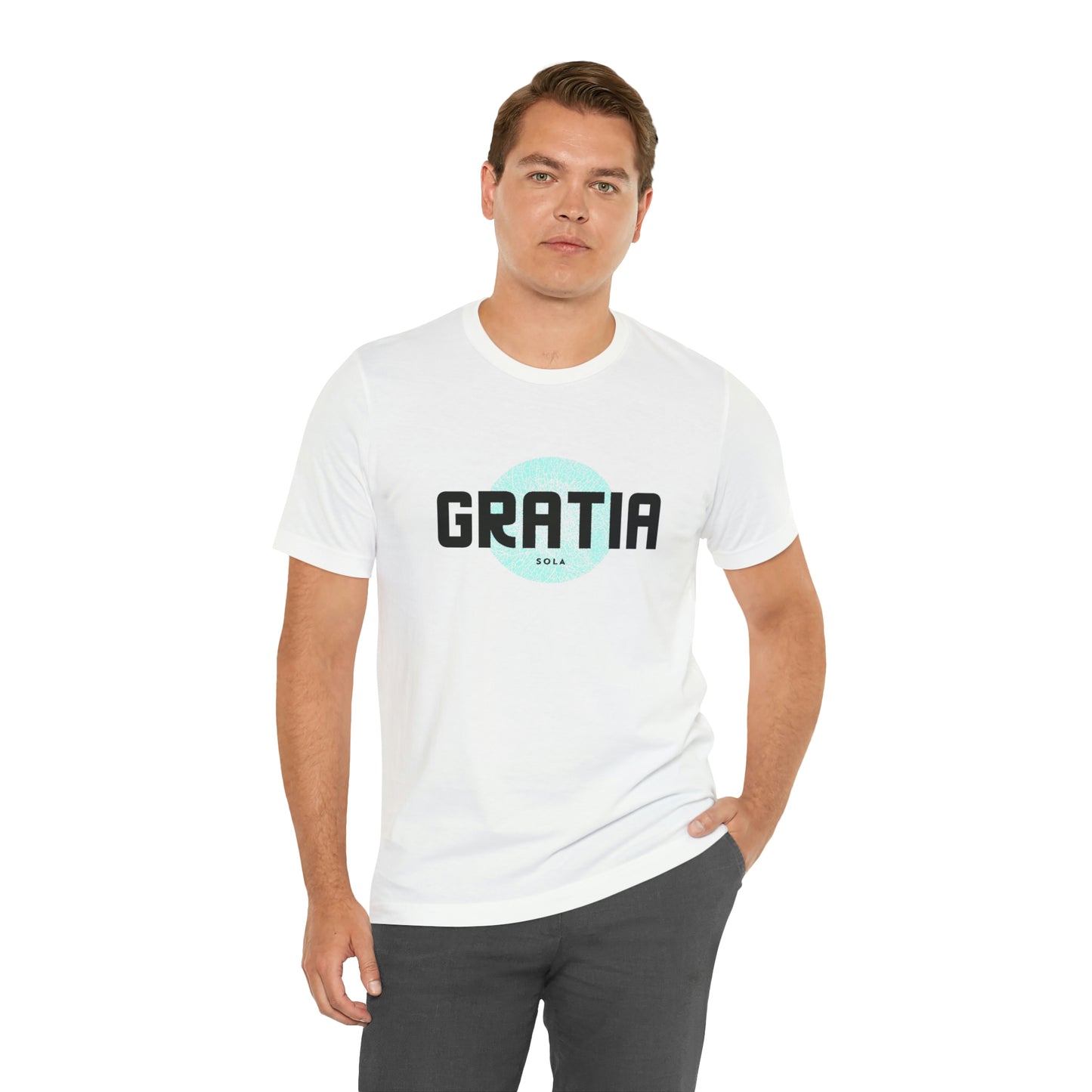 Sola Gratia Unisex Jersey Short Sleeve Tee