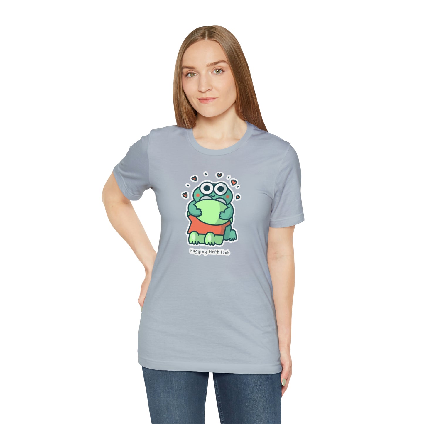 Hugging McPhilbob Unisex Jersey Short Sleeve Tee