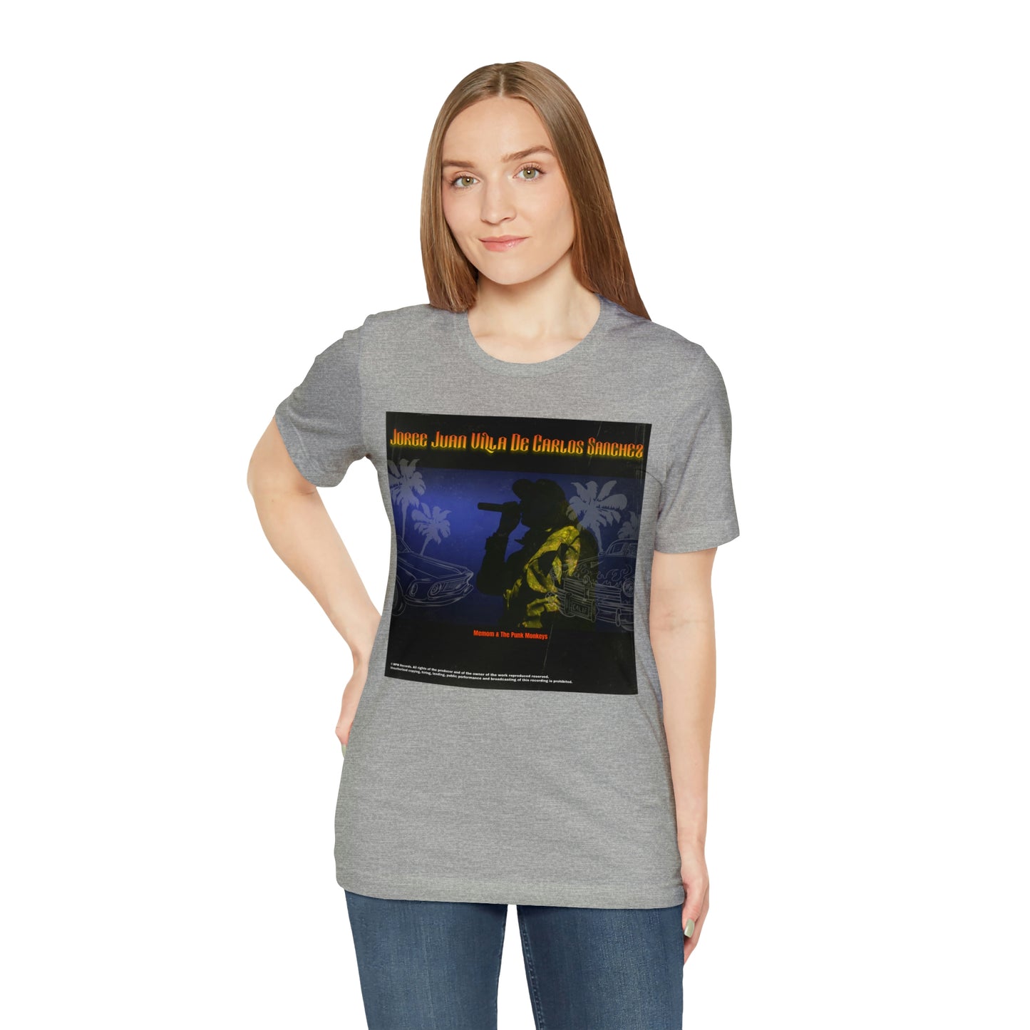 Jorge Juan Villa De Carlos Sanchez Unisex Jersey Short Sleeve Tee