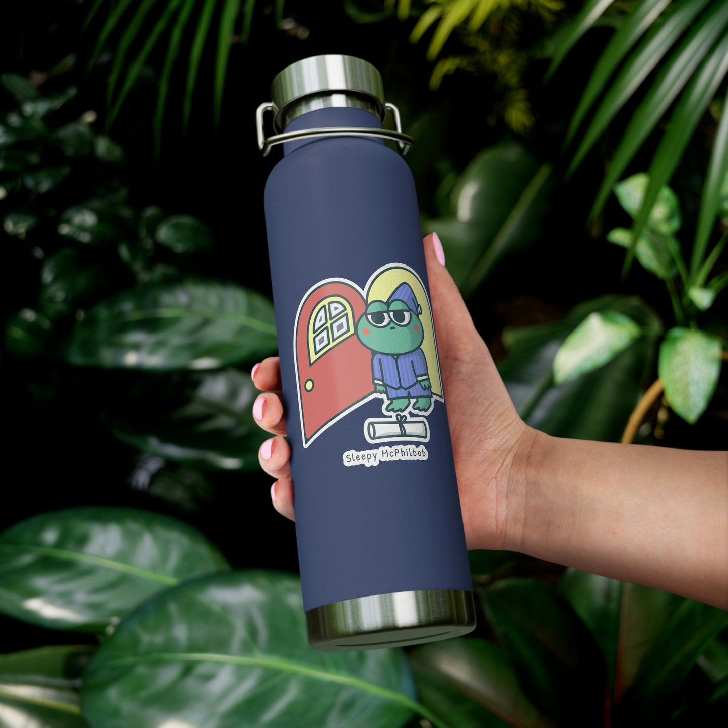 Sleepy McPhilbob 22oz Vacuum Insulated Bottle