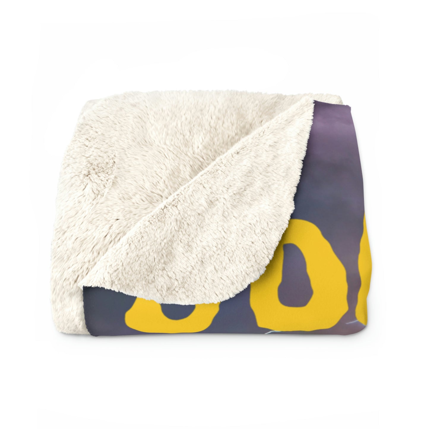 Yogurt Lips Sherpa Fleece Blanket