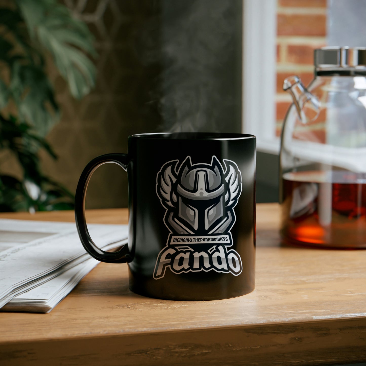 Fando 11oz Black Mug