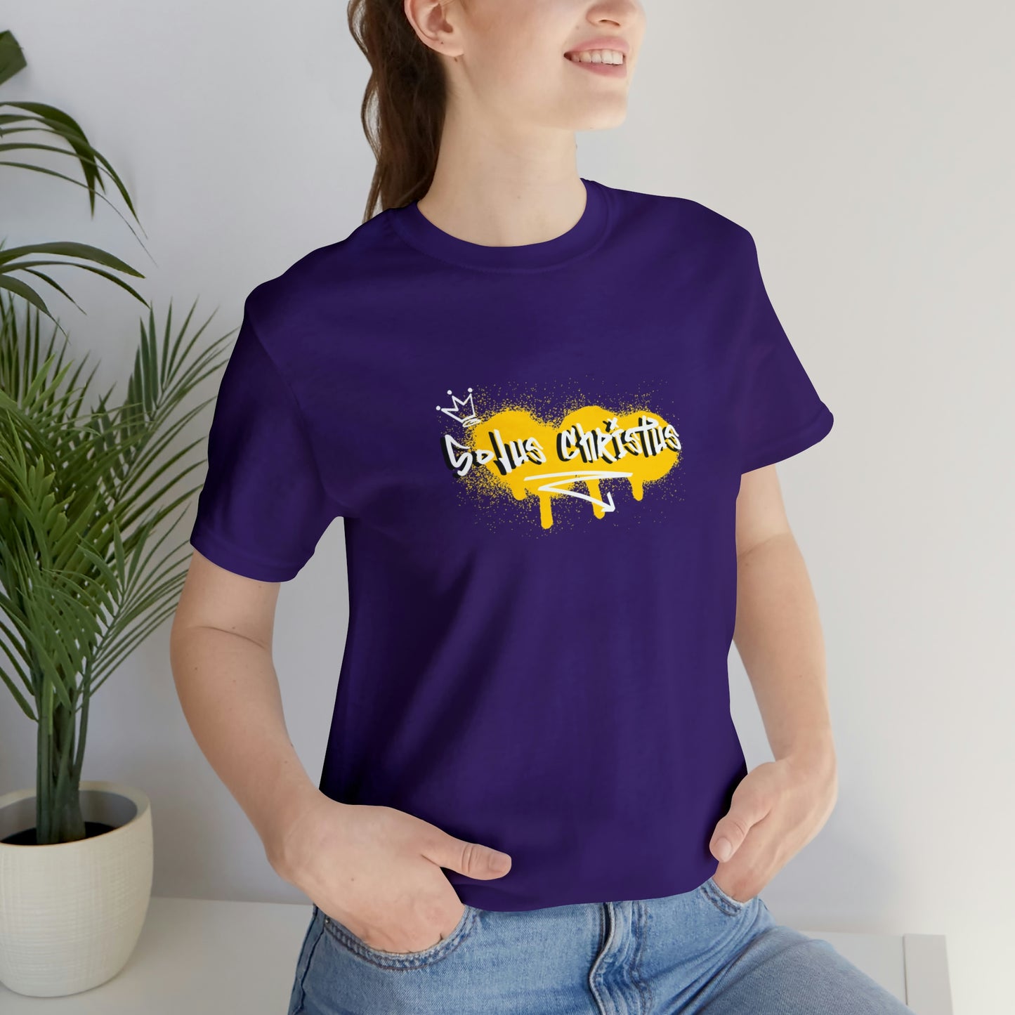Solus Christus Unisex Jersey Short Sleeve Tee