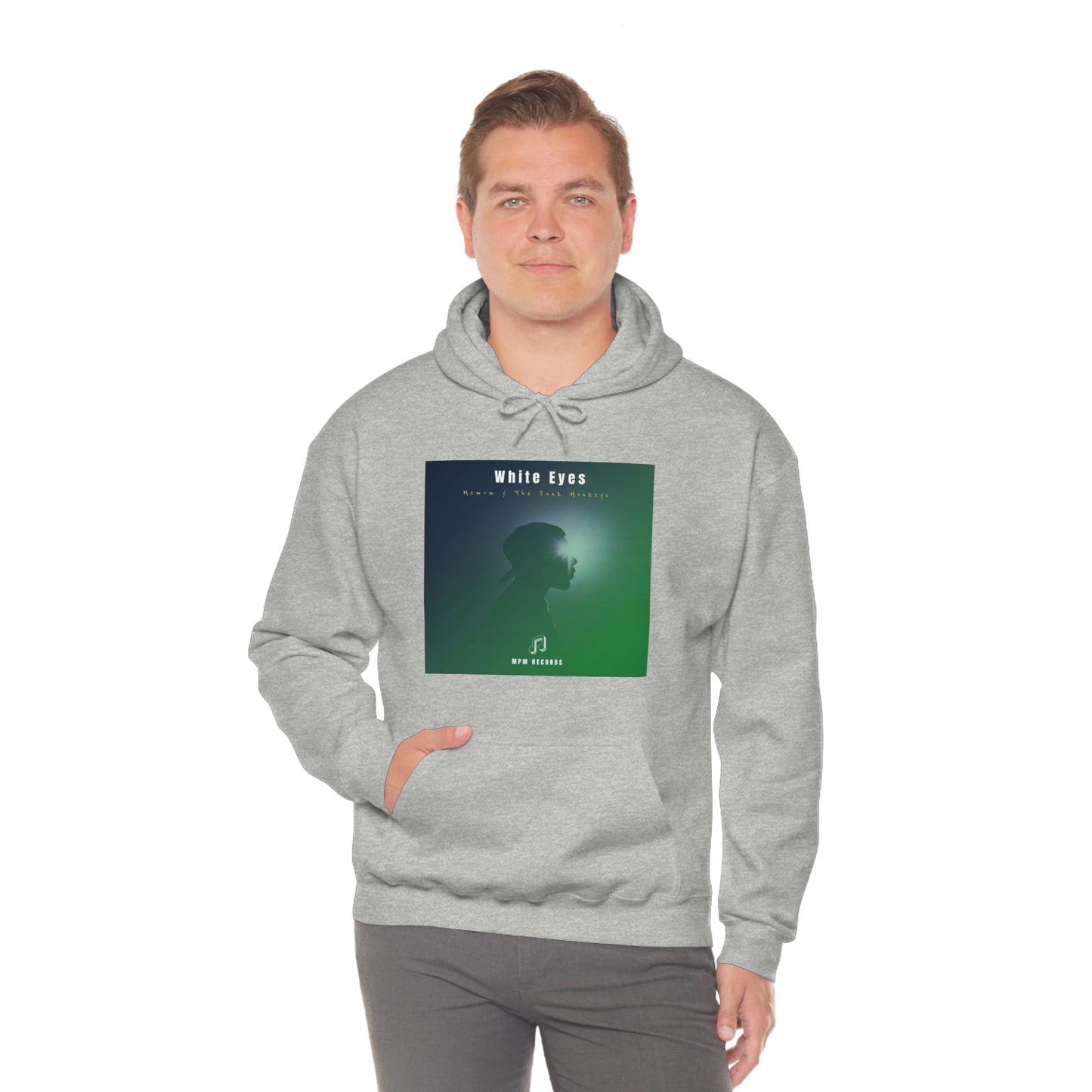 White Eyes Unisex Heavy Blend™ Hooded Sweatshirt