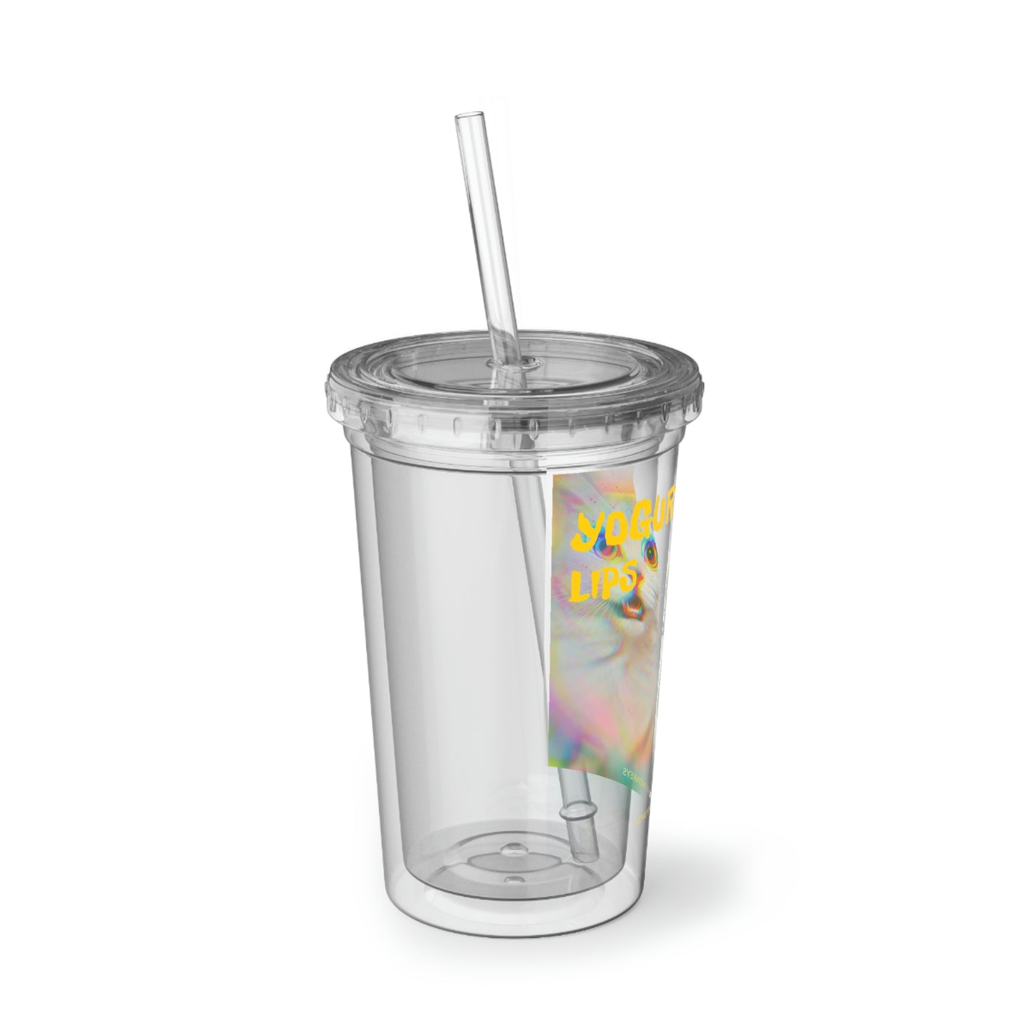 Yogurt Lips Suave Acrylic Cup