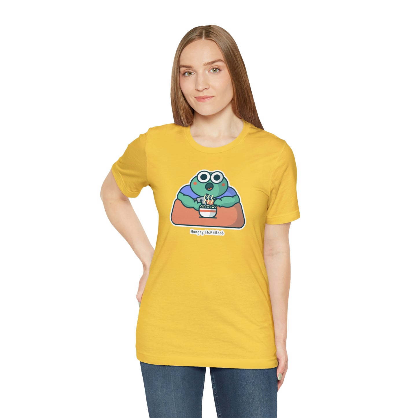 Hungry McPhilbob Unisex Jersey Short Sleeve Tee