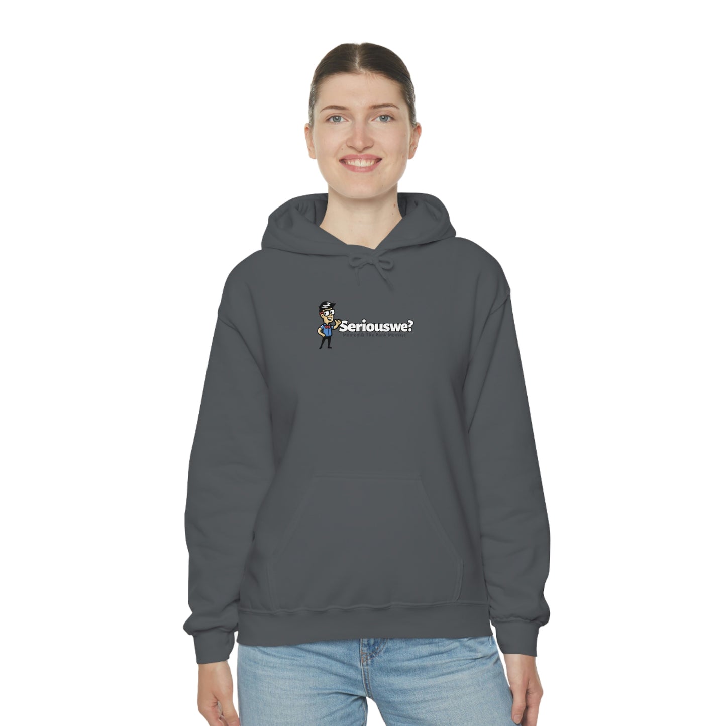 Seriouswe? Unisex Heavy Blend™ Hooded Sweatshirt
