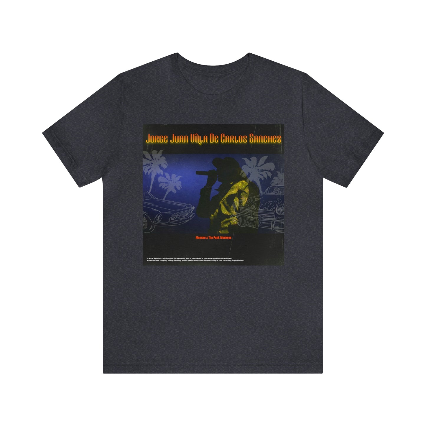 Jorge Juan Villa De Carlos Sanchez Unisex Jersey Short Sleeve Tee
