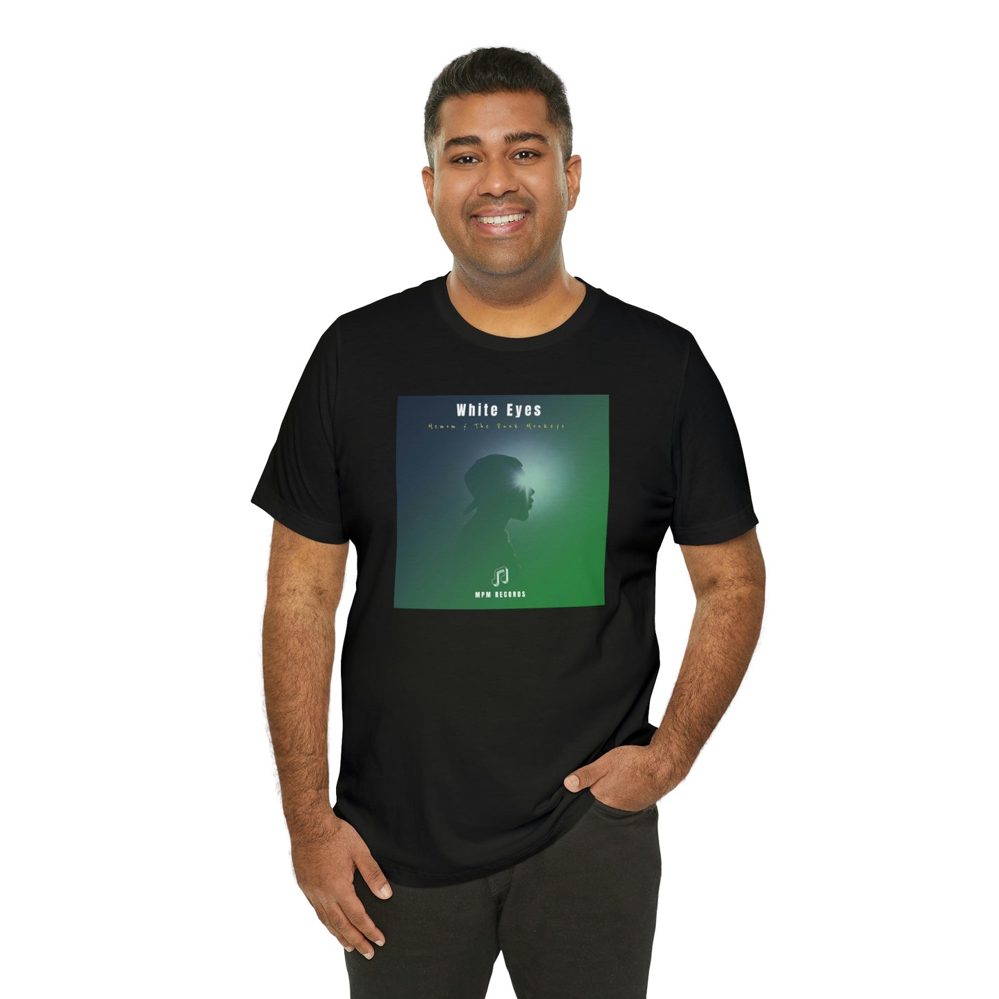 White Eyes Unisex Jersey Short Sleeve Tee
