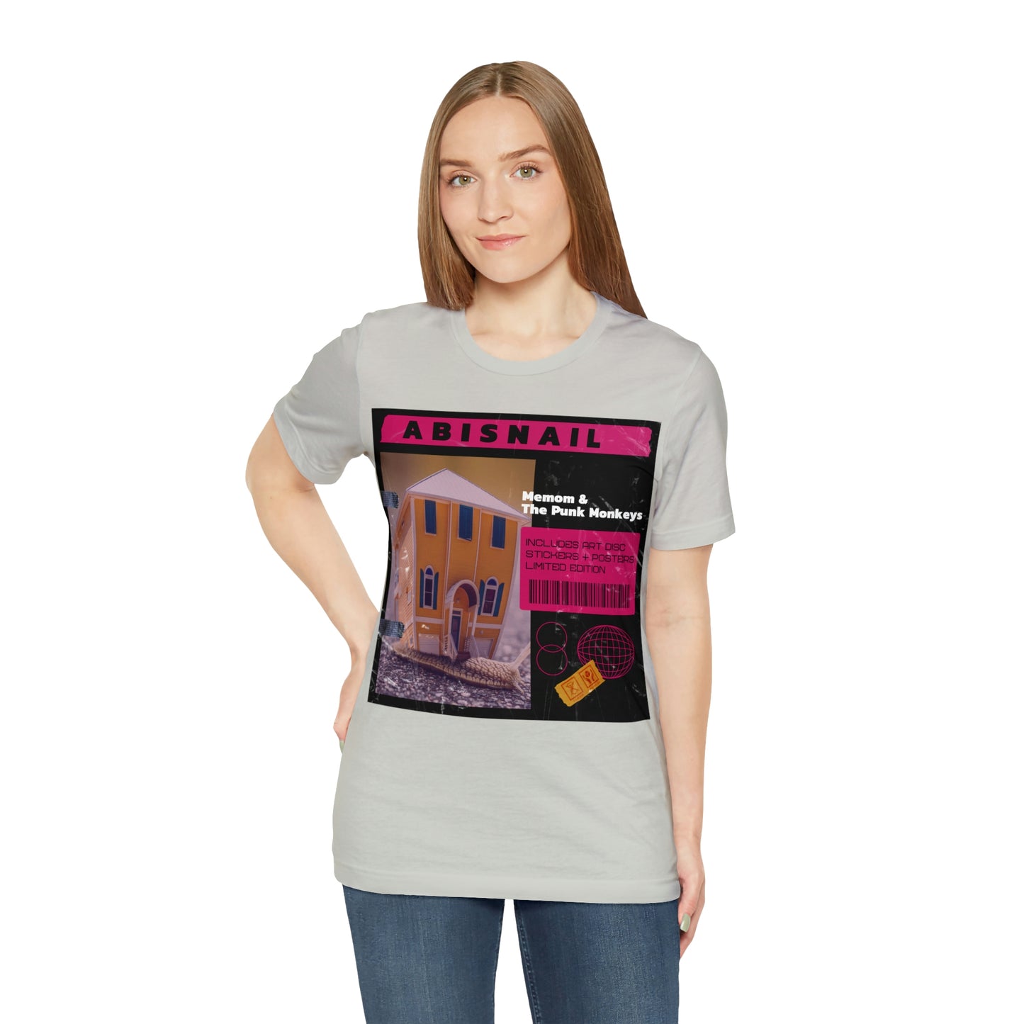 Abisnail Unisex Jersey Short Sleeve Tee