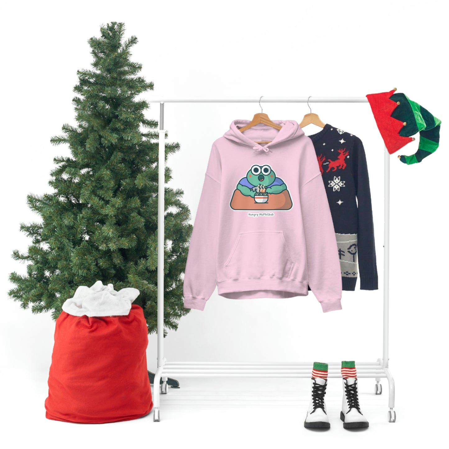 Hungry McPhilbob Unisex Heavy Blend™ Hooded Sweatshirt