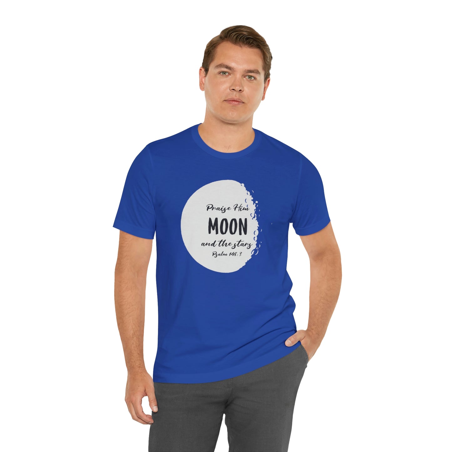 The Moon Unisex Jersey Short Sleeve Tee