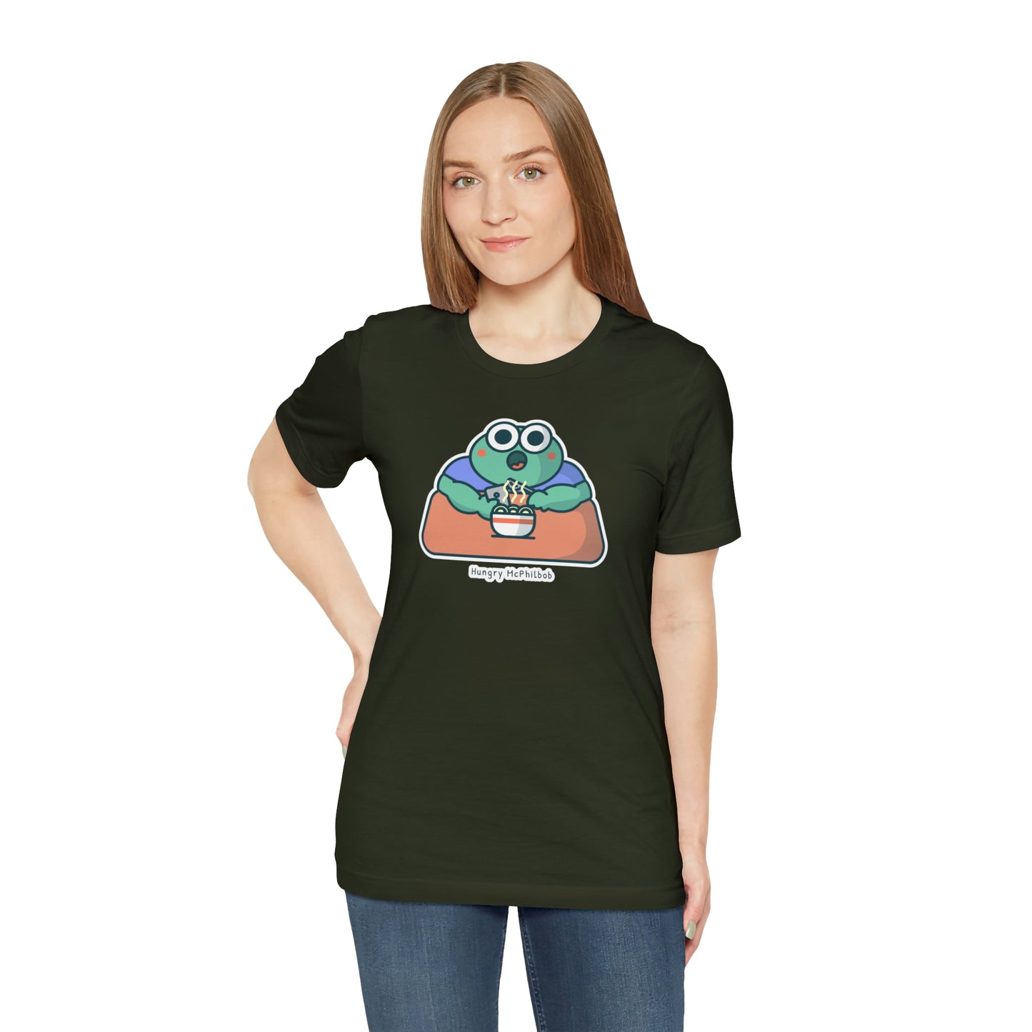 Hungry McPhilbob Unisex Jersey Short Sleeve Tee